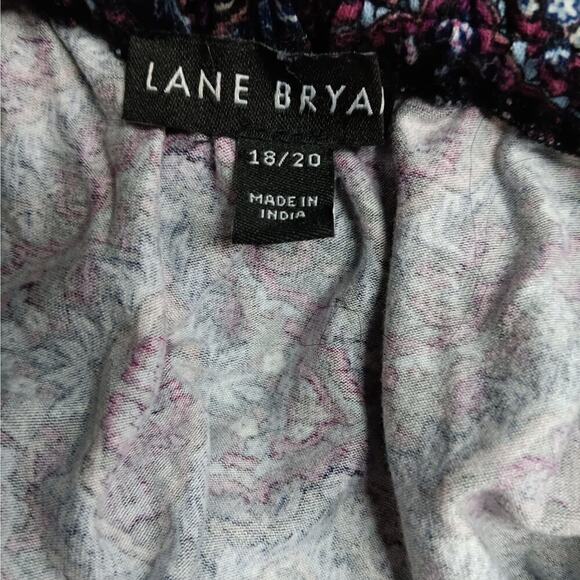 EUC Lane Bryant Off or On the Shoulder Top with Lace Size 18/30 (2X) Boho - Picture 5 of 6
